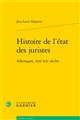 Histoire de l'état des juristes : Allemagne, XIXe-XXe siècles
