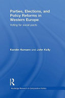 Parties, Elections, and Policy Reforms in Western Europe : Voting for social pacts