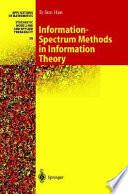 Information-spectrum methods in information theory