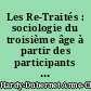 Les Re-Traités : sociologie du troisième âge à partir des participants à cinq clubs nantais : 2 : annexes