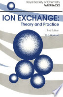 Ion Exchange : Theory and Practice