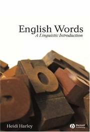 English words : a linguistic introduction