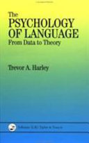 The psychology of language : from data to theory