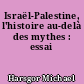 Israël-Palestine, l'histoire au-delà des mythes : essai