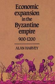 Economic expansion in the Byzantine empire : 900-1200