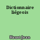 Dictionnaire liégeois