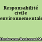 Responsabilité civile environnementale