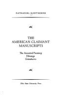 The Centenary edition of the works : 12 : The American claimant manuscripts: the ancestral footstep, Etherege, Grimshawe