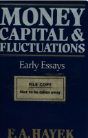 Money, capital and fluctuations : early essays