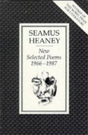 New selected poems : 1966-1987