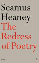 The redress of poetry : Oxford lectures