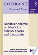 Nonlinear analysis on manifolds : Sobolev spaces and inequalities