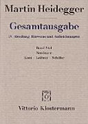 Seminare Kant, Leibniz, Schiller : Teil 1 : Sommersemester 1931 bis Wintersemester 1935-36