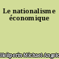 Le nationalisme économique