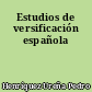 Estudios de versificación española