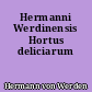 Hermanni Werdinensis Hortus deliciarum