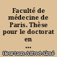 Faculté de médecine de Paris. Thèse pour le doctorat en médecine, présentée et soutenue le 23 juin 1860...Du cancroïde en général