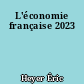 L'économie française 2023