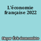L'économie française 2022