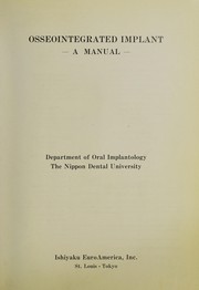Osseointegrated implant : a manual