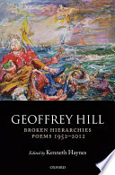 Broken hierarchies : poems 1952-2012
