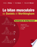 Le bilan musculaire de Daniels & Worthingham : technique de testing manuel