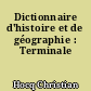 Dictionnaire d'histoire et de géographie : Terminale