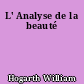 L' Analyse de la beauté