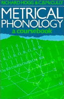 Metrical phonology : a coursebook