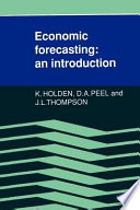 Economic forecasting : an introduction