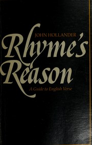 Rhyme's Reason : a guide to English verse