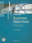 Business objectives : [student's book] : fully updated for the international marketplace