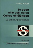 La page et le petit écran : Culture et télévision : Le cas d'Apostrophes