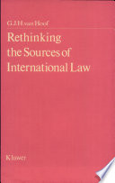 Rethinking the sources of international law