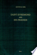 Saint-Evremond and his friends