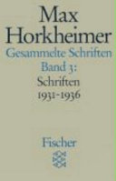Schriften 1931-1936