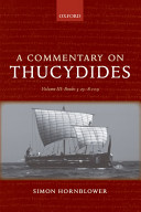 A commentary on Thucydides : 3 : Books 5.25 - 8.109
