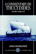 A commentary on Thucydides : Volume I : Books I-III