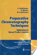 Preparative chromatography techniques : applications in natural product isolation