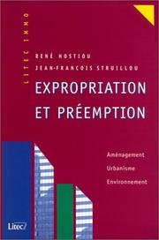 Expropriation et préemption