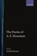 The poems of A.E. Housman