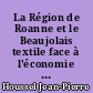 La Région de Roanne et le Beaujolais textile face à l'économie moderne : 2