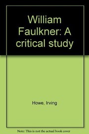 William Faulkner : a critical study