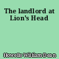 The landlord at Lion's Head