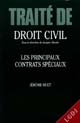 Traité de droit civil : Les principaux contrats spéciaux
