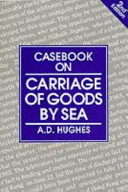 Casebook on carriage of goods by sea