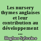 Les nursery thymes anglaises et leur contribution au développement linguistique, psychologique et culturel de l'enfant