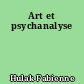 Art et psychanalyse