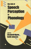 The role of speech perception in phonology