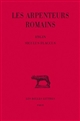 Les arpenteurs romains : Tome II : Hygin : Siculus Flaccus
